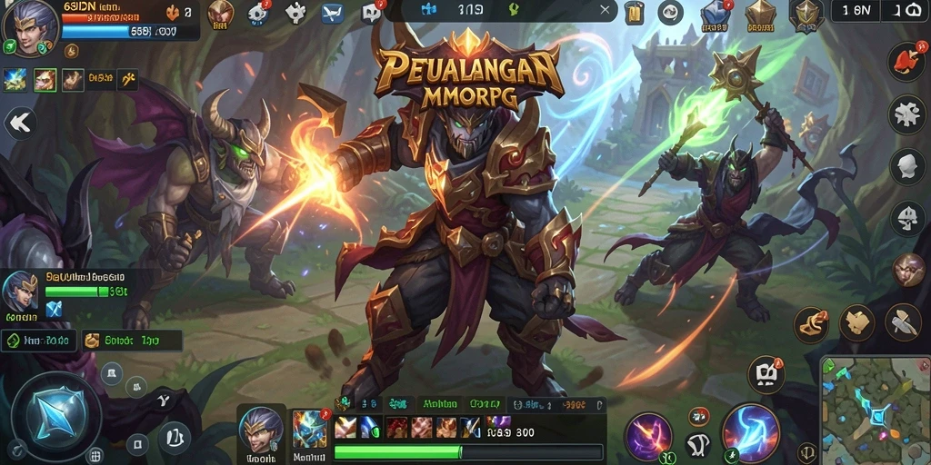 Tampilan gameplay seru dan mendebarkan di 68IDN.