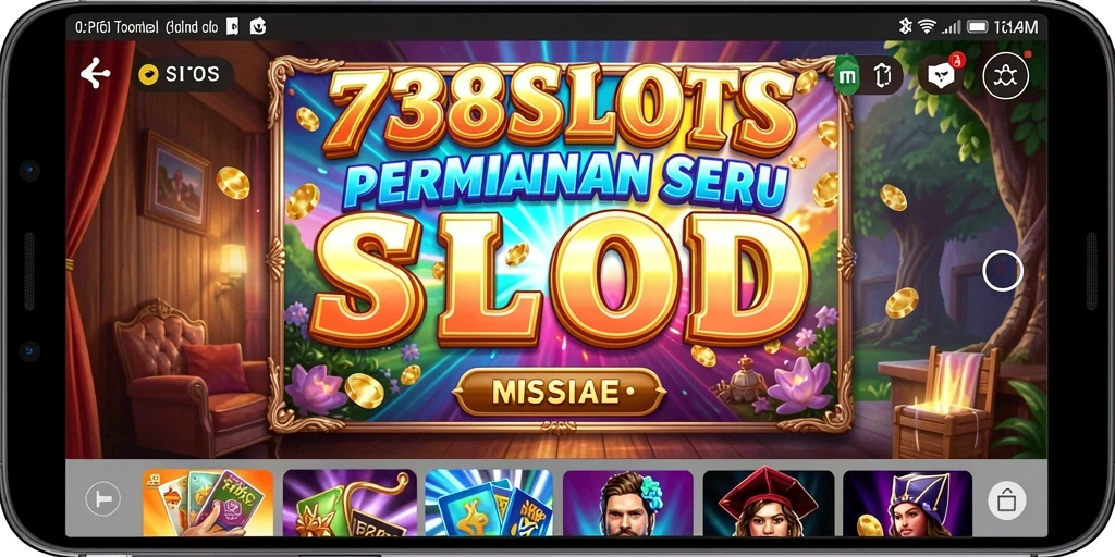 Gameplay menarik dan beragam tema slot di 738SLOTS.