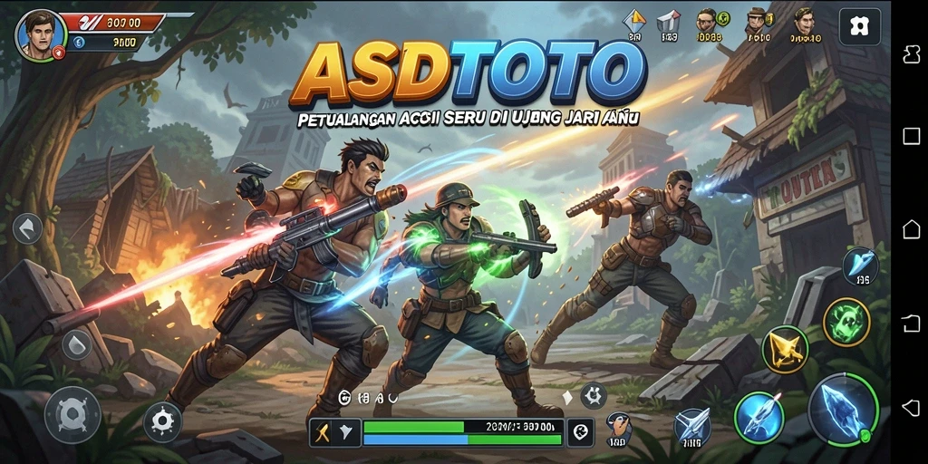 Tangkapan layar ASDTOTO menampilkan aksi seru dalam pertempuran.