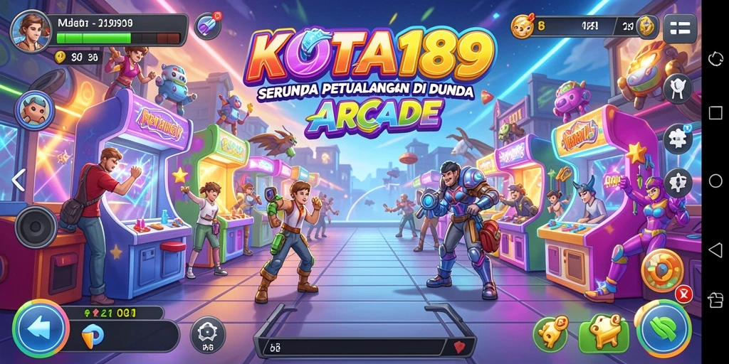 Screenshot gameplay KOTA189 yang menampilkan aksi seru dalam game Arcade.