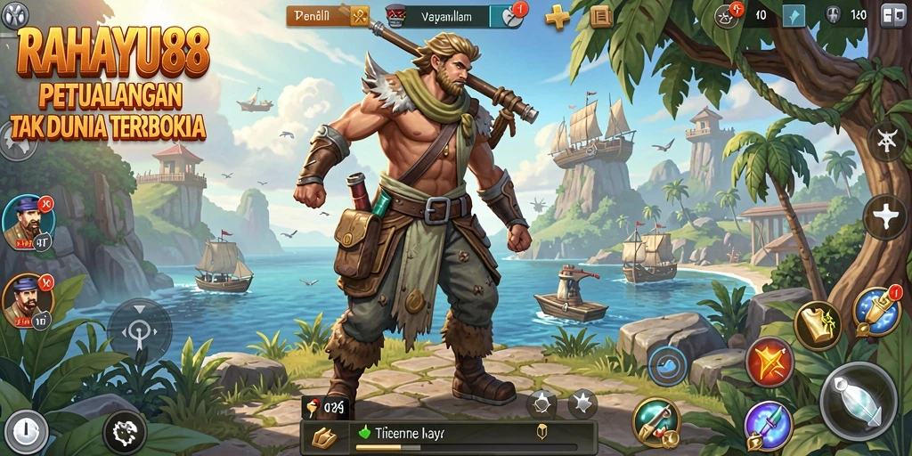 Tampilan menakjubkan dari gameplay Open World RAHAYU88.