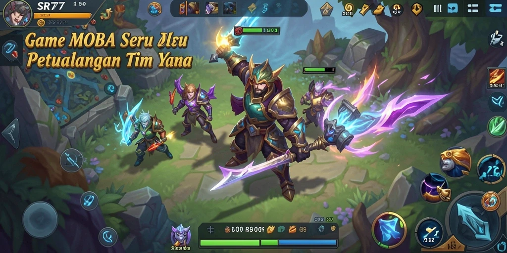 Tampilan menarik dari gameplay seru di SR777.
