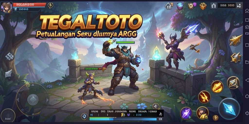 Gameplay seru TEGALTOTO dengan petualangan menantang.
