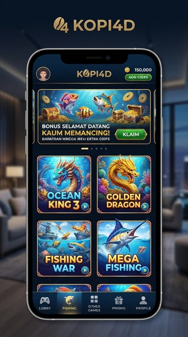 Berbagai kategori aplikasi tersedia di kopi4d.